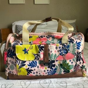 Lily Bloom Tropical Travel duffel bag